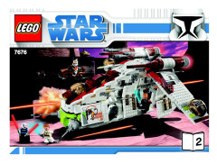 LEGO 7676 instructions page 1 – build guide