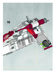LEGO 7676 instructions page 21 – build guide
