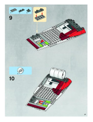 LEGO 7676 instructions page 27 – build guide