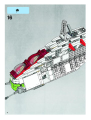 LEGO 7676 instructions page 8 – build guide