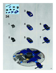LEGO 7678 instructions page 23 – build guide