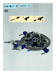 LEGO 7678 instructions page 34 – build guide