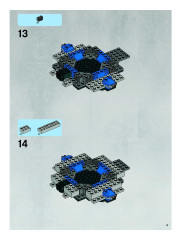 LEGO 7678 instructions page 9 – build guide