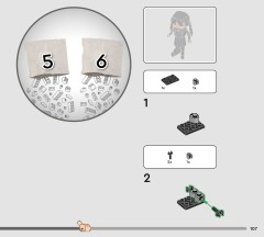 LEGO 76780 instructions page 107 – build guide