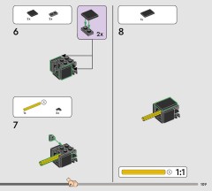 LEGO 76780 instructions page 109 – build guide