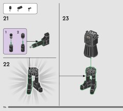 LEGO 76780 instructions page 114 – build guide