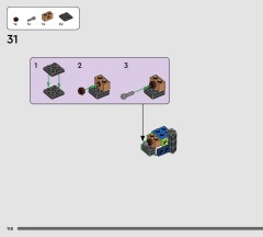 LEGO 76780 instructions page 118 – build guide