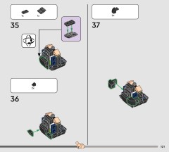 LEGO 76780 instructions page 121 – build guide