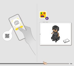 LEGO 76780 instructions page 133 – build guide