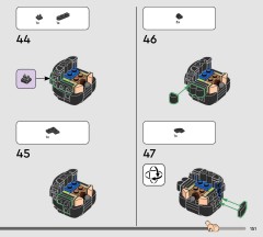 LEGO 76780 instructions page 151 – build guide