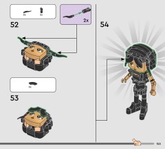LEGO 76780 instructions page 153 – build guide