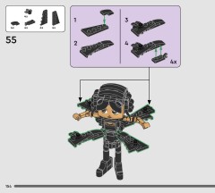 LEGO 76780 instructions page 154 – build guide