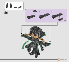 LEGO 76780 instructions page 155 – build guide
