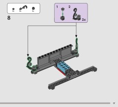 LEGO 76780 instructions page 17 – build guide
