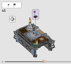 LEGO 76780 instructions page 54 – build guide