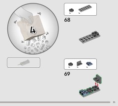 LEGO 76780 instructions page 71 – build guide