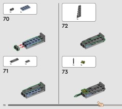 LEGO 76780 instructions page 72 – build guide
