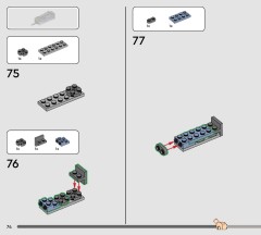 LEGO 76780 instructions page 74 – build guide