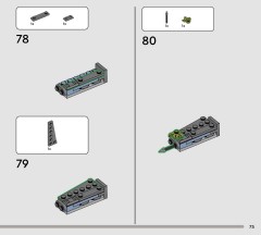 LEGO 76780 instructions page 75 – build guide