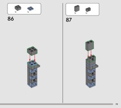 LEGO 76780 instructions page 79 – build guide