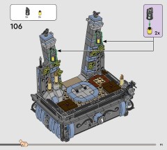 LEGO 76780 instructions page 91 – build guide