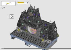 LEGO 76781 instructions page 130 – build guide