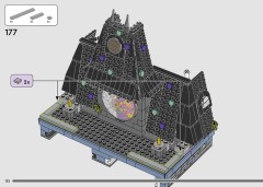 LEGO 76781 instructions page 132 – build guide