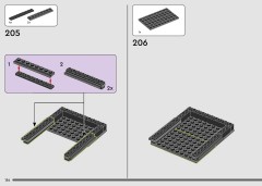 LEGO 76781 instructions page 154 – build guide