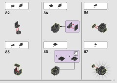 LEGO 76781 instructions page 71 – build guide