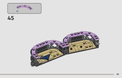LEGO 76784 instructions page 33 – build guide