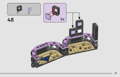 LEGO 76784 instructions page 37 – build guide