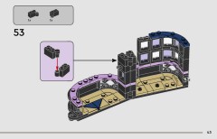 LEGO 76784 instructions page 43 – build guide