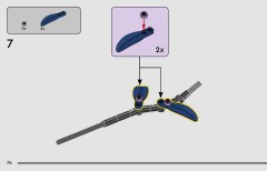 LEGO 76784 instructions page 74 – build guide