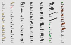 LEGO 76784 instructions page 90 – build guide