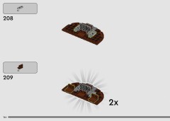 LEGO 76785 instructions page 144 – build guide