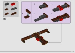 LEGO 76785 instructions page 73 – build guide