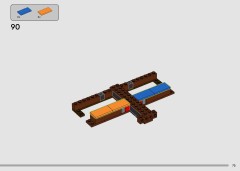 LEGO 76785 instructions page 75 – build guide