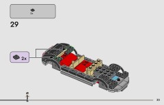 LEGO 76786 instructions page 33 – build guide