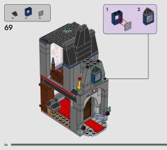 LEGO 76786 instructions page 54 – build guide