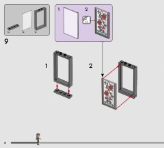 LEGO 76786 instructions page 8 – build guide