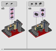 LEGO 76786 instructions page 42 – build guide