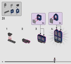 LEGO 76786 instructions page 18 – build guide