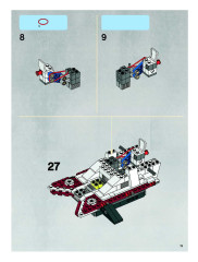 LEGO 7679 instructions page 19 – build guide
