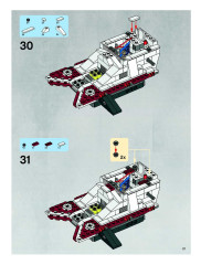 LEGO 7679 instructions page 21 – build guide