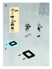 LEGO 7679 instructions page 3 – build guide