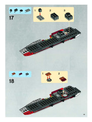 LEGO 7679 instructions page 43 – build guide
