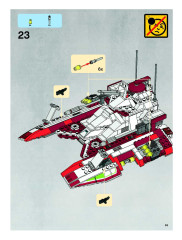 LEGO 7679 instructions page 65 – build guide