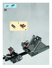 LEGO 7680 instructions page 28 – build guide