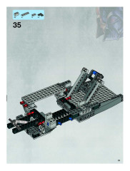 LEGO 7680 instructions page 33 – build guide