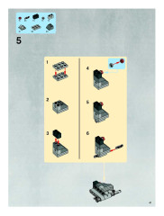 LEGO 7680 instructions page 41 – build guide